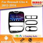 Autoraadio Renault Clio 4 2012 - 2018 jaoks Traadita Carplay Android Auto Multimeediapleier Stereo 2Din 4G Wifi DSP 4 core 1GB+32GB carplay