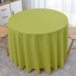 &Uuml;mmargune laudlina veekindel kortsudevastane kotiriie laudlina, pestav dekoratiivne talumaja lauakate einestamiseks, s&uuml;gispidudeks, bankettide jaoks 360X360cm roheline
