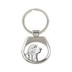 Basset Hound - keychain with a dog, keychain with a print, personalized pendant from the Art-Dog brand