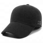 S&uuml;gisene pesapallim&uuml;ts Meeste paks soe puuvillane m&uuml;ts k&otilde;rvakaitsem&uuml;ts v&auml;litingimustes keskealistele ja eakatele villane m&uuml;ts must