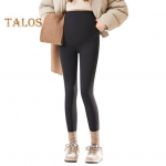 Rasedusp&uuml;ksid K&otilde;hutoetus Slim Fit K&otilde;rge v&ouml;&ouml;kohaga s&auml;&auml;rised Naiste alumised p&uuml;ksid Kevad S&uuml;gis T&ouml;&ouml; Vaba aeg Jooga Rasedusr&otilde;ivad M must