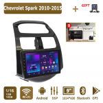 Android Carplay autoraadio Chevrolet Spark 2010-2015 multimeediumipleieri peakomplekti stereo-GPS-i navigatsioonis&uuml;steemi jaoks BT WIFI 4+64 GB 1+16GB,A