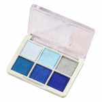 1 komplekt k&uuml;&uuml;nte tahke puuder 6 v&auml;rvi helendav DIY k&uuml;&uuml;nte l&auml;ikiv k&uuml;&uuml;nepigment puuder peegel k&uuml;&uuml;nte s&auml;ra pulber UV geellakk pigment k&uuml;&uuml;nte kaunistused