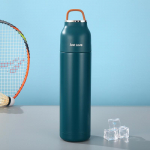 1 tk termoveepudel, lihtsa k&auml;epidemega vaakumkolvid, armas termospudel tee piima kohv 500ml roosa