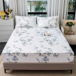 Lilletr&uuml;kis Deep Pocket kuninganna voodilinade komplekt - 3 arvutit pehmest mikrokiust kuninganna voodilinad Deep Pocket pleekimiskindlad voodipesu linad ja padjap&uuml;&uuml;rid 160x200+25cm+2 pillowases