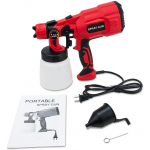 MOONN elektriline v&auml;rvipihusti Wagner Airless HVLP k&auml;eshoitav pihustusp&uuml;stol Kodu siseaed punane