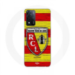 Coque Maniacase pour Oppo A93s 5G rcl lens original jaune et rouge