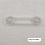 Ukse lukk Lapsed Lapsed S&otilde;rmekaitse Beebi Ohutus Kapi Lukk Kapp Ukse Kapp Long Transparent