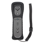 Motion Plus T&eacute;l&eacute;commande Droite pour Wii et WiiU Noir