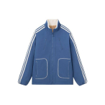 Adidas City Skate Kahepoolne V&auml;rviplokkidega Fliisjakk Unisex Jakk Tume-Sinine IY5386 XS