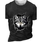 2024. aasta uus mood Animal Horse 3D-prindiga T-s&auml;rk meestele, naiste vabaaja l&uuml;hikeste varrukatega T-s&auml;rk, laste t&auml;navar&otilde;ivad, naljakad graafilised T-s&auml;rgid S