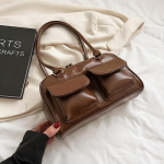 Uued naiste kaenlaaluste &otilde;lakott Suvine mood mitme taskuga PU k&auml;ekotid Suure mahutavusega reisikotid