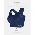 &Otilde;mblusteta Push-Up spordirinnahoidja: Suures suuruses p&otilde;rutuskindel, ilma terasr&otilde;ngata, lai k&uuml;lgtugi naistele 3XL (160-180 lbs, 95BCDE)