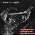 Kaitseprillid L&auml;bipaistvad kaitseprillid Silmad Kaitse Infektsioonivastase Pritsme eest