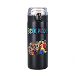 400 ml Anime &uuml;hes t&uuml;kis tr&uuml;kitud termospudel, roostevabast terasest kruus, lekkekindel vaakumkolb termokohv tee piima veepudel