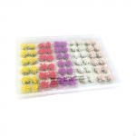 Miniature Flower Cluster Artificial Model Grass Vegetation groups Static Tufts for Sand Table