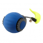 Interaktiivne kassim&auml;ngupall Iseveerev kassipall reguleeritavate kiirusrežiimidega Elektriline puutetundliku liikumisega veerev pall lemmikloomadele m&auml;nguaeg A oranž