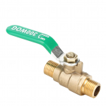 G1/4 G3/8 G1/2 v&auml;liskeermega messingist toru kuulventiil kahesuunaline minikuulkraani sulgeventiil 1/4"