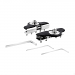 2 tk. Valgusriba kinnitusklambrid Kapoti LED t&ouml;&ouml;kinnitusklambri hoidik veoautole