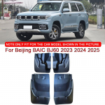 Autostiil Pekingi BAIC BJ60 2023 2024 2025 jaoks ABS Autoporilauad Pritsmekaitse Porilauad Porilapakad Eesmine Tagumine Tiiva Tarvikud must