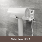 F&ouml;&ouml;ni hoidik Seinale paigaldatav juuksesirgendaja juuksealus Vannitoa korrastaja riiulid pesuruumi korraldusriiulid must