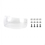 Hockey Helmet Visor Adults Outdoor Easy to Install Women Men Practical Clear