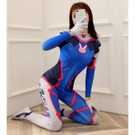 Asuka Langley Soryu Ayanami Rei Zero Two Dva Cosplay kost&uuml;&uuml;m Asuka Test Jumpsuit Zentai kost&uuml;&uuml;m Anime Halloween Bodysuit Women 3XL 180-185&Asuka Langley blue