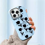 &Uuml;hev&auml;rviline h&otilde;bedase servaga objektiiv Rasvane korpus Pehme TPU vedel silikoonkate P&otilde;rutuskindel telefoni&uuml;mbris Huawei Honor iPhone Infinix Tecno Vivo jaoks Vivo Y19 sinine