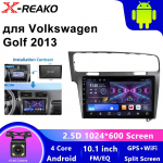 Autoraadio Volkswagen VW Golf 7 MK7 GTI 2011-2021 jaoks Traadita Carplay Android 13 Automaatne Multimeedia Stereo Video M&auml;ngija 2Din 4 core 1GB+32GB carplay