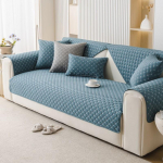 Elutoa libisemisvastane diivanim&ouml;&ouml;bli kaitsekate Matt Universaalne puuvillane linane diivanikate Luksuslikud diivanikatted 70X70