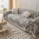 &Scaron;enill-diivani kattega riidest diivanitekk T&auml;iskattega Four Seasons universaalne tolmukindel diivani r&auml;tikukate Tutiga diivanipadi 180x130