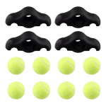 4 tk Siseratturatturi jalapatjadega 8 tennispalli Wahoo Kickr Core Fitness Rattale L&ouml;&ouml;ke neelavad libisemiskindlad p&otilde;randakaitsed Rattatreener 1 Set