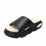 Sussid meestele, suvised, uue stiiliga meeste vabaajajalatsid &otilde;ues, kerged plahvatusohtlikud stiilis platvormid, vastupidavad pehmed meeste sandaalid 38-39 must