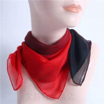 Mood V&auml;ike kandiline sall J&auml;rk-j&auml;rguline v&auml;rvimuutus &scaron;ifoonist siidisall Tantsu dekoratiivne peapael sall siidist sall gradual change color -- red yellow