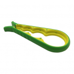 Artriidiklambriga pudeliavaja neli-&uuml;hes libisemiskindel kummist k&auml;epidemega purgiavaja purgikaane eemaldamise t&ouml;&ouml;riist n&otilde;rkade k&auml;tega pension&auml;ridele K&ouml;&ouml;gividin igas vanuses oranž