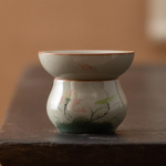 Keraamiline k&auml;sitsi maalitud tees&otilde;el Geyao teefilter Vintage Lotus tees&otilde;el Kung Fu teekomplekti aksessuaarid kodukontorisse