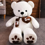 Kvaliteetne 4 v&auml;rvi salliga kaisukaru t&auml;idisega loomad karu pl&uuml;&uuml;sm&auml;nguasjad nukk padi lapsed armastajad s&uuml;nnip&auml;ev beebikink 80cm tumepruun v&auml;rv