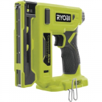 RYOBI - Agrafeuse 18V ONE+ - agrafes dos 9,4 mm, longueur 6,35 mm &agrave; 14,3 mm - chargeur 90 agrafes + Agrafes et crochet - R18ST50-0 roheline