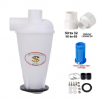 4. p&otilde;lvkonna 50t33f ts&uuml;klontolmukollektor kaevandamiseks, ehituseks, puidut&ouml;&ouml;tlemiseks ja keskkonnakaitseks SN50T33f + filter cartridge + beam connection valge