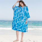 T&auml;iskasvanu ja lapse kiiresti kuivav kapuutsiga mikrokiust rannar&auml;tik hommikumantel Microfiber Towel Fabric Adult 110*75CM