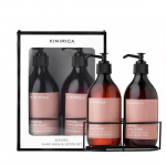 Kimirica Hand Wash & Hand Lotion Duo Caddy komplekt 100% vegan & parabeenivaba | Kauakestev l&otilde;hn | Luksuslik kinkekomplekt | Premium Gift takistus (300 ml x 2)