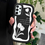 V&auml;rvitud mustriga Big Wave Edge pehmest silikoonmaterjalist Macaron telefoni&uuml;mbris, p&otilde;rutuskindel kaitsev kummist korpus Samsung Xiaomi Poco Redmi jaoks Samsung A21S roosa