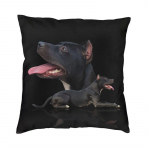 Sobib auto diivan padjap&uuml;&uuml;r briti bullterjer padjakate kawaii armas koer 40X40CM