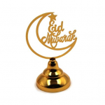 Rustikaalne festivalidekoor Kuu Star Light Luksuslik Kuldne Kuldne Sepistatud Kunst K&auml;sit&ouml;&ouml;kaunistus Romantiline Sissep&auml;&auml;s Elu B