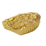 Cartoon Cow Cattle Design Car Home Lauaaed Succulent Resin Decor Ornament 10