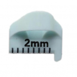 2/3/4MM &Otilde;mblemise mall S&otilde;rmejoonlaud DIY &Otilde;mblemise k&auml;sit&ouml;&ouml;projektid Lapit&ouml;&ouml; 3D-prinditud &Otilde;mblemise &scaron;abloonit&ouml;&ouml;riistad t&auml;pse skaalaga &Otilde;mblemishuviliste kingitus 3mm hall