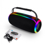 PRO12 Bluetooth k&otilde;lar kaasaskantav RGB valgus v&auml;listingimustes lauaarvuti suure v&otilde;imsusega subwoofer must