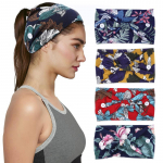 4 tk naiste juuksepael Mood Boho lai elastne peapael n&ouml;&ouml;biga joogaspordi jaoks Set 1: (14+15+16+18)