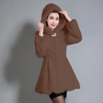 Suures suuruses S-12 XL toode S&uuml;gis- ja talvine kasukas Naiste keskmise pikkusega naaritsakasukas Korea versioon naaritsa karusnahast kapuutsiga &otilde;hukesed soojad riided 9XL khaki