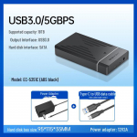 3,5-tolline v&auml;line metallist k&otilde;vakettakorpus USB 3.0, SATA, IDE ja paralleelpordiga